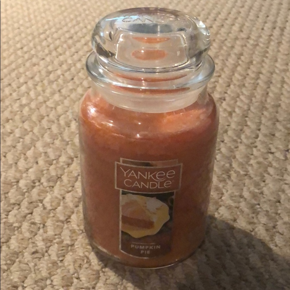 Yankee Candle Pumpkin Pie Large Jar